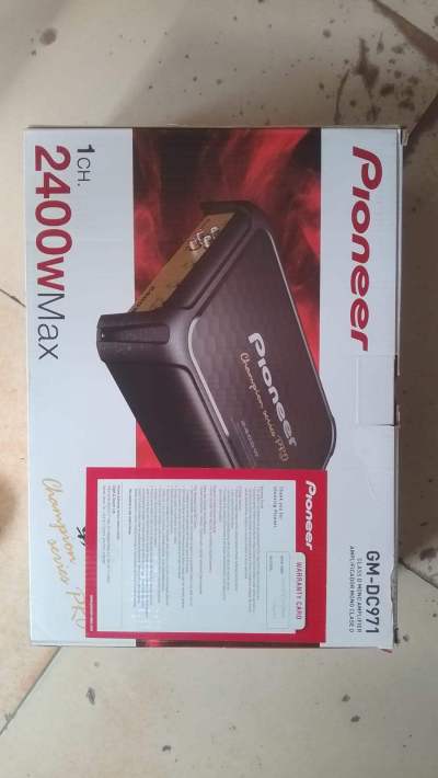 PIONEER GM-DC971 AMPLIFIER