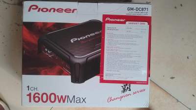 PIONEER GM-DC871 AMPLIFIER