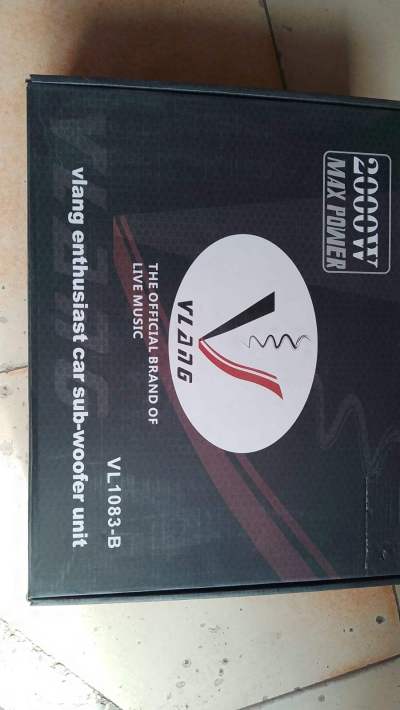 VLANG VL1083-B ENTHUSIAST CAR SUB-WOOFER UNIT