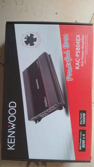 Kenwood KAC-PS804EX powerful bass amplifier